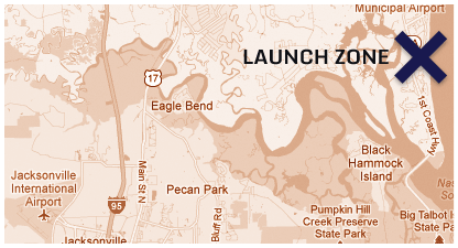 A Map of Amelia Island, FL